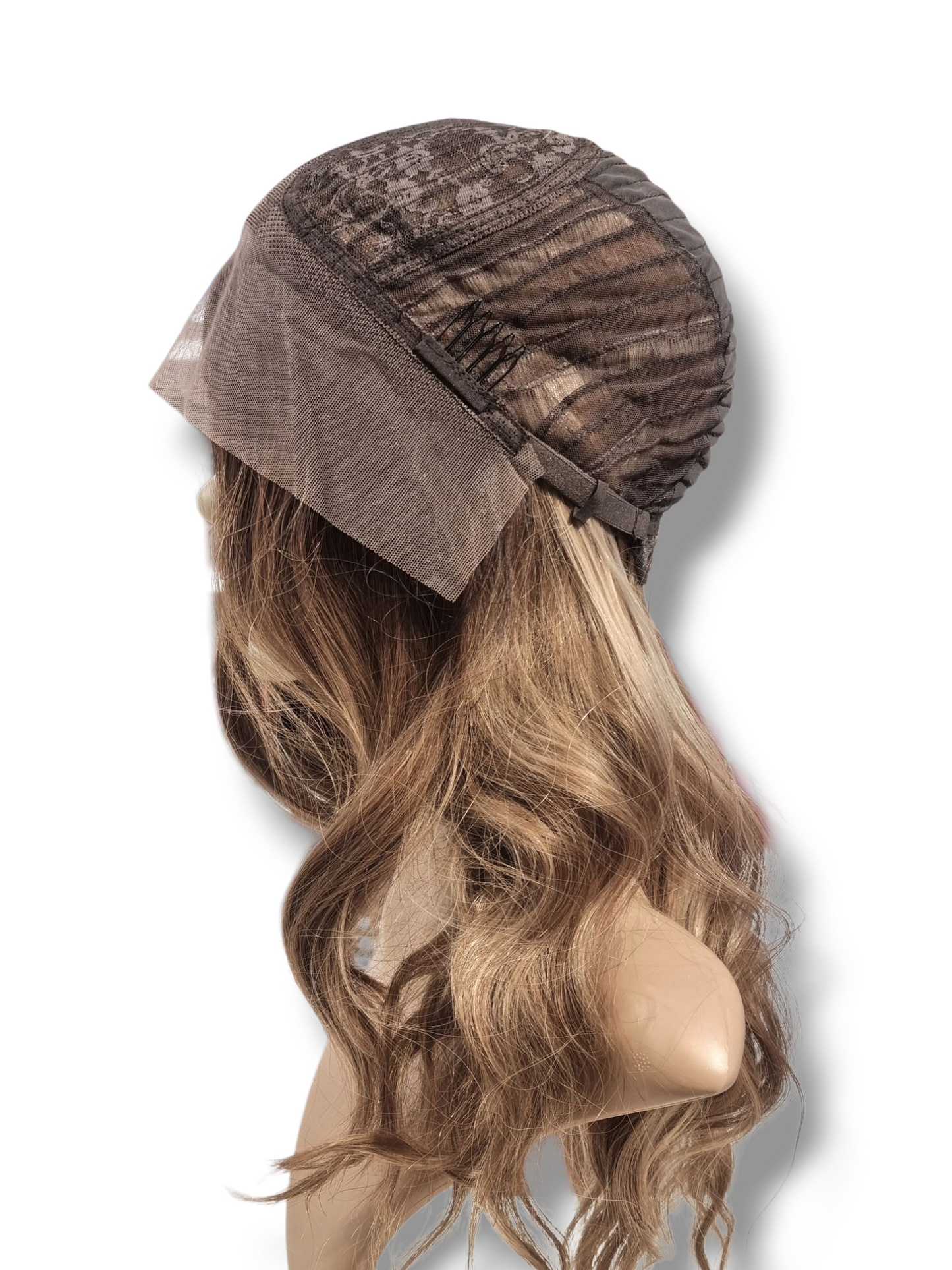 Lace front peruukki Chloe, natural bronde ombre