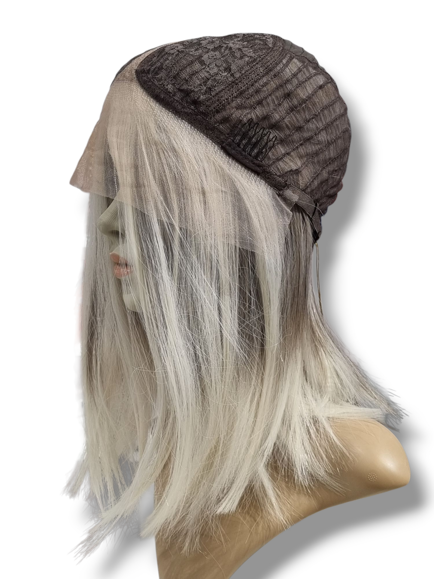 Lace front peruukki Katie, arctic blonde