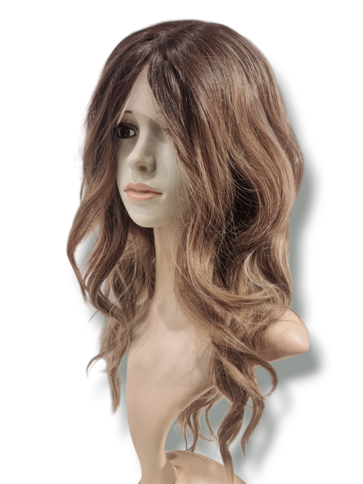 Lace front peruukki Chloe, natural bronde ombre