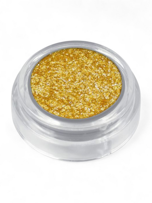 GRIMAS Itsekiinnittyvä bioglitter 720 Jolly Yellow