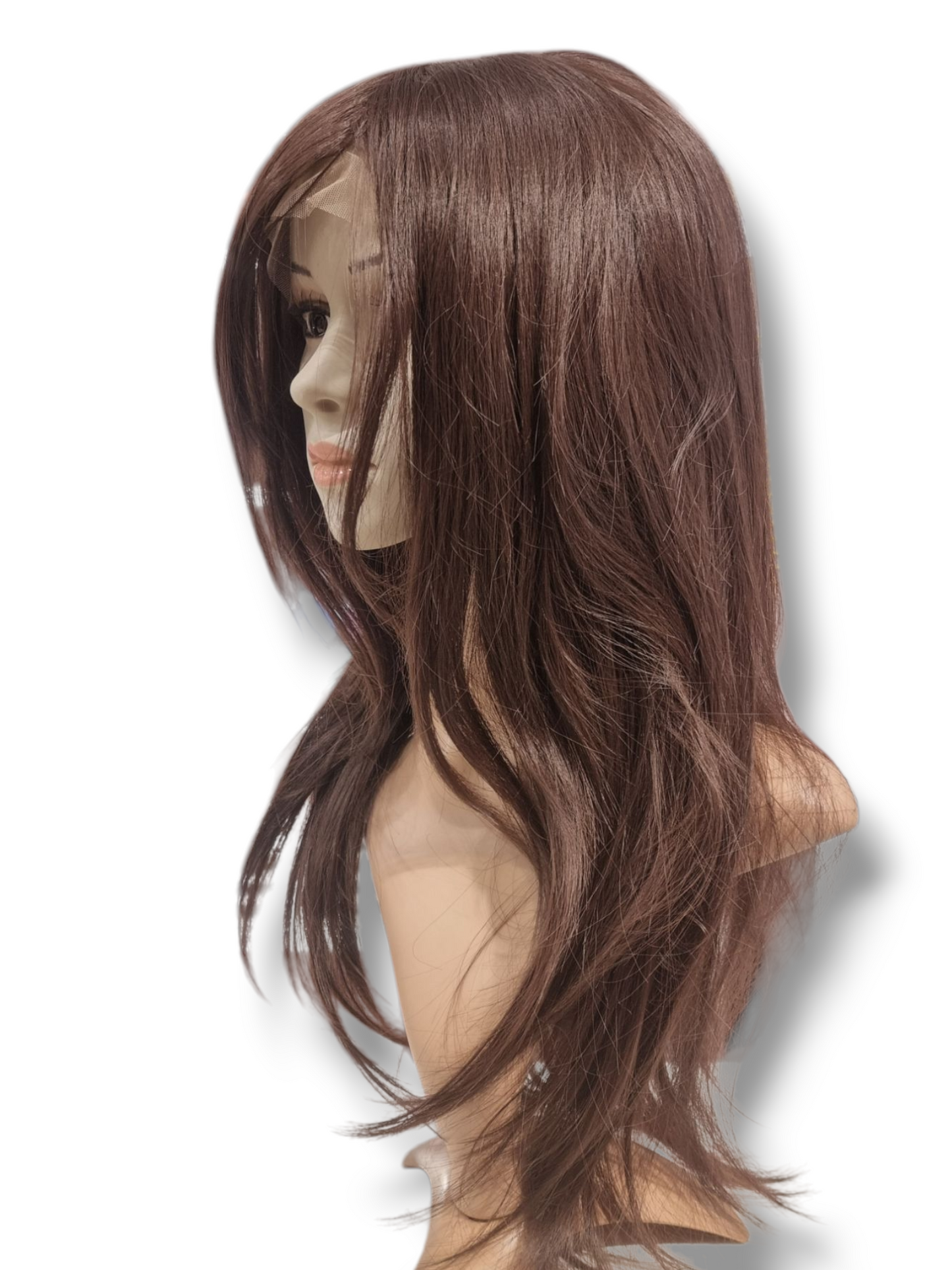 Lace front peruukki Ella, natural brunette