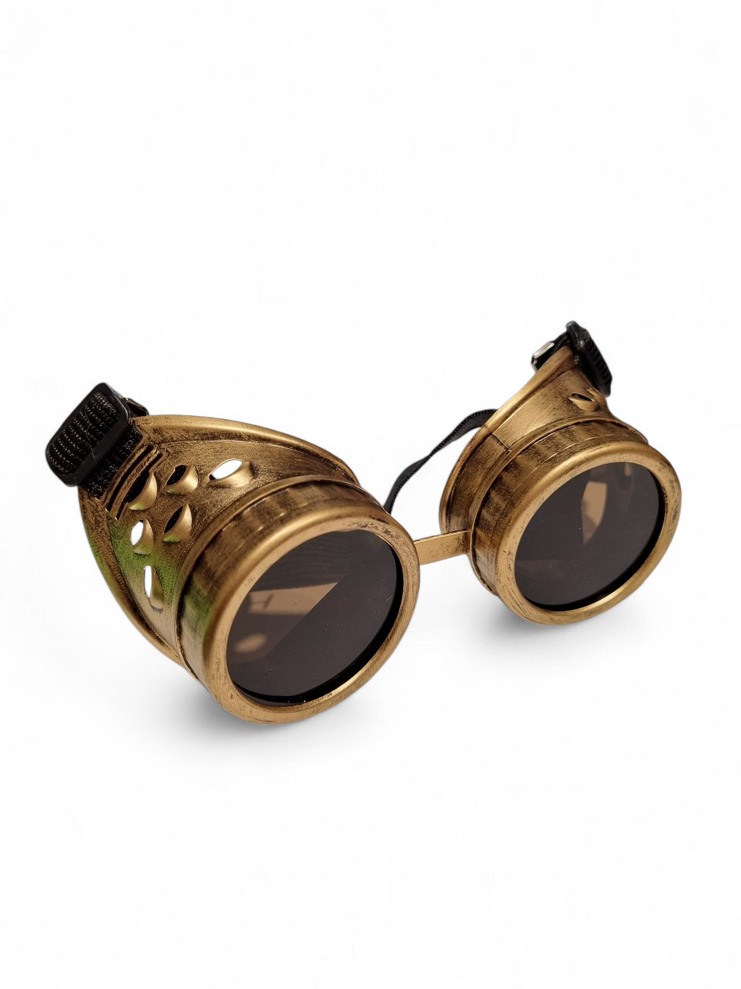 Steampunk Gogglesit, retro gold