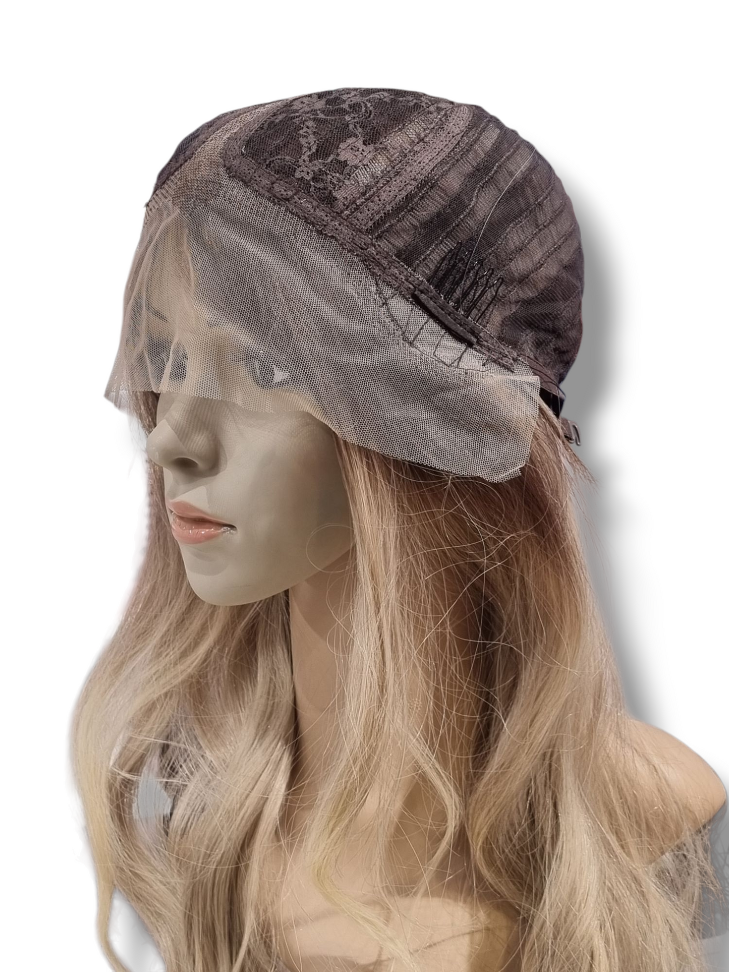 Lace front peruukki Laura, natural blonde ombre