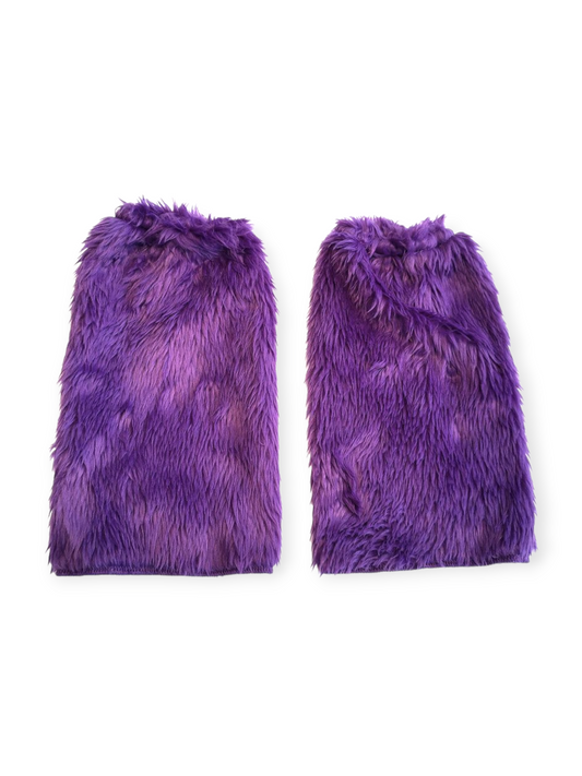 Säärystimet Fluffy, violetti