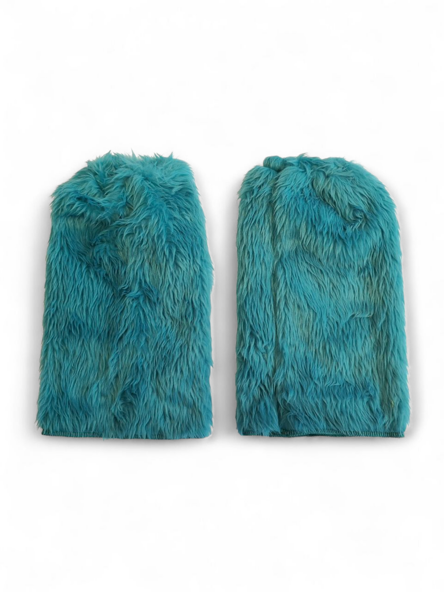 Säärystimet Fluffy, petrooli (UV)