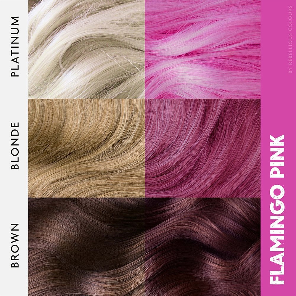 REBELLIOUS suoraväri Flamingo Pink