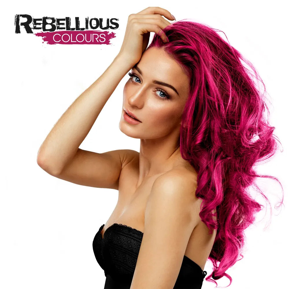 REBELLIOUS suoraväri Shocking Pink