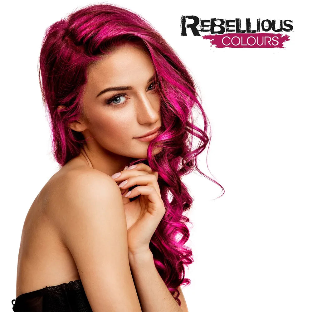 REBELLIOUS suoraväri Shocking Pink