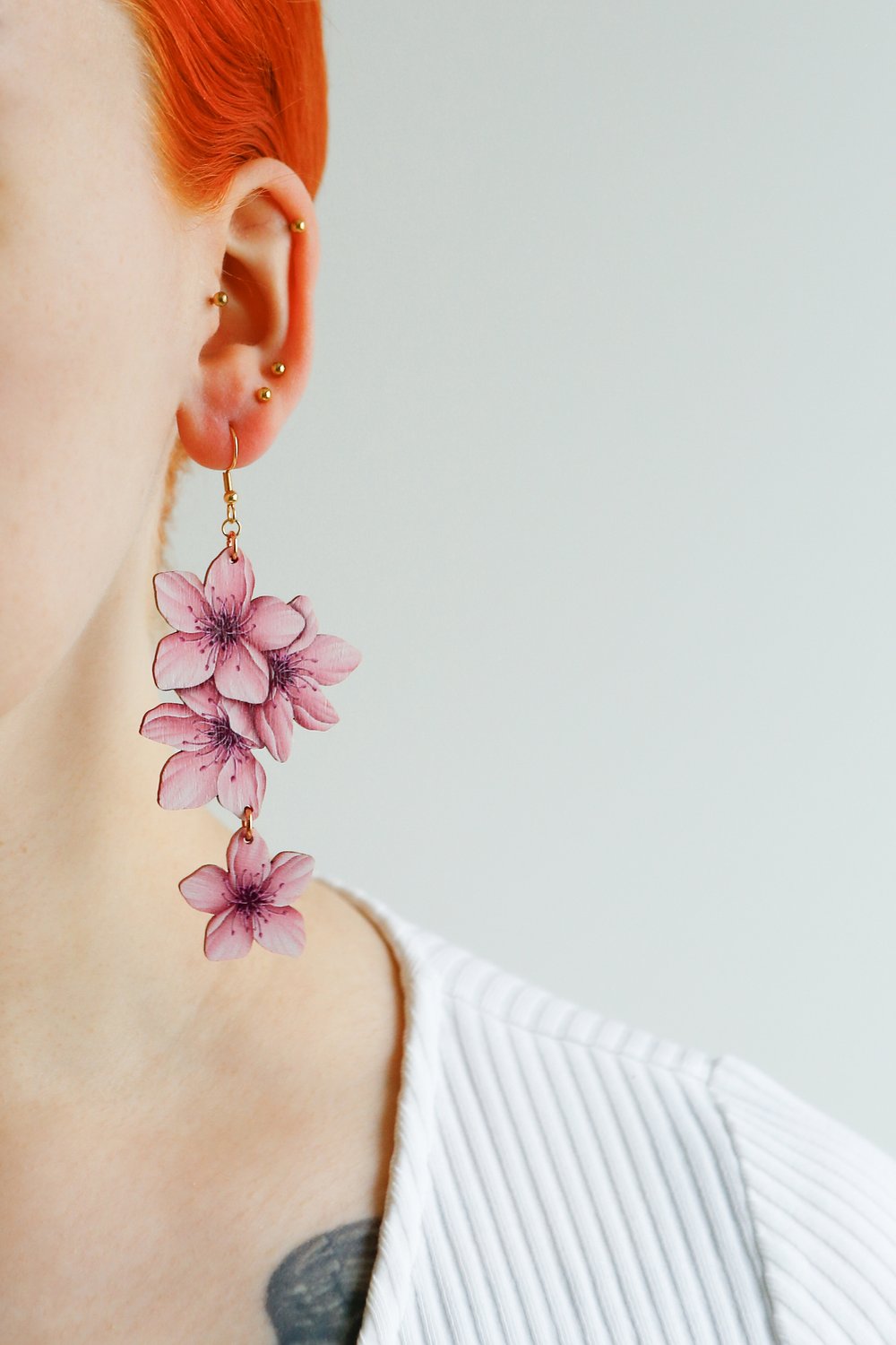 SOLA VISUALS korvakorut Kirsikankukka