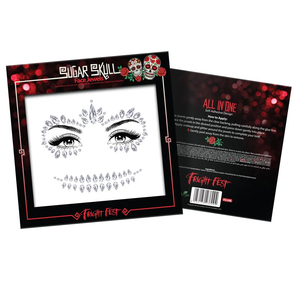 Kasvotimantit Sugar Skull
