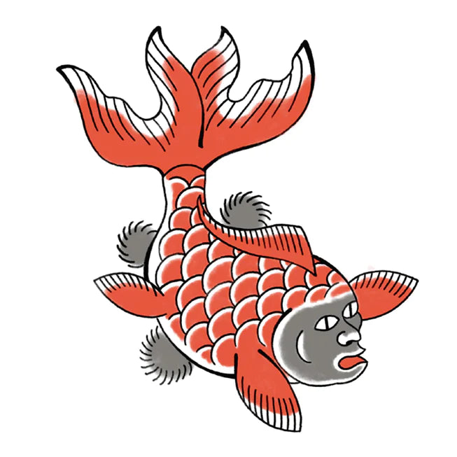 Siirtokuvatatuointi Yokai (2 arkkia)