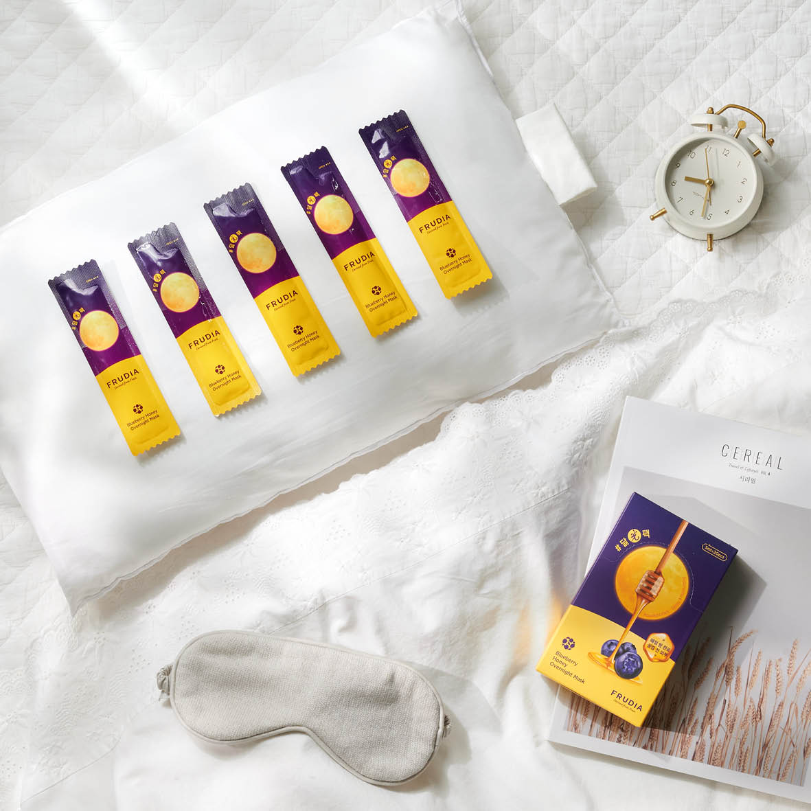 FRUDIA Blueberry Honey Overnight Mask