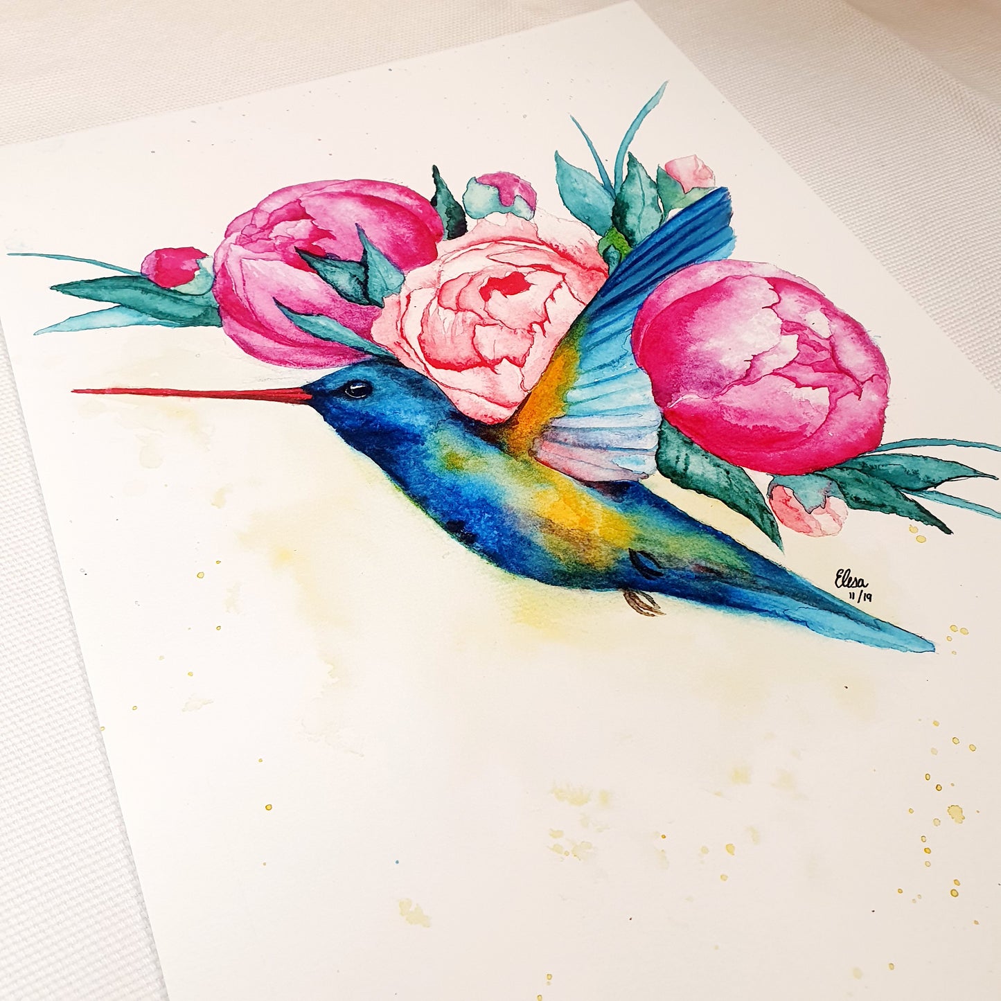 Elisa Parto printti Kolibri, A4