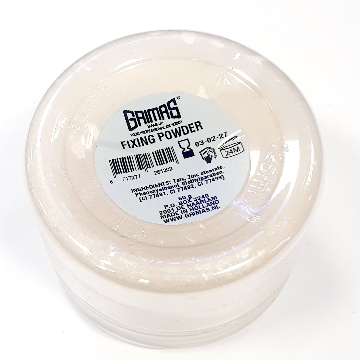 GRIMAS Fixing Powder 60g (vedenkestävä irtopuuteri)