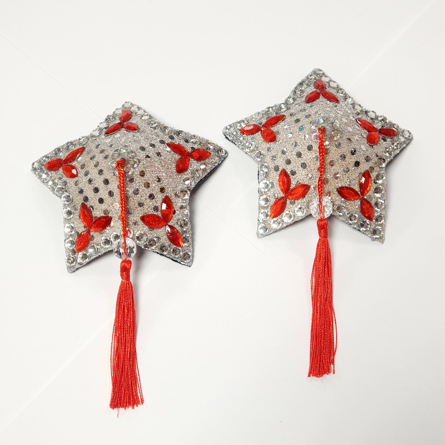 Cora Garnet tasselit Queen Star, koko L