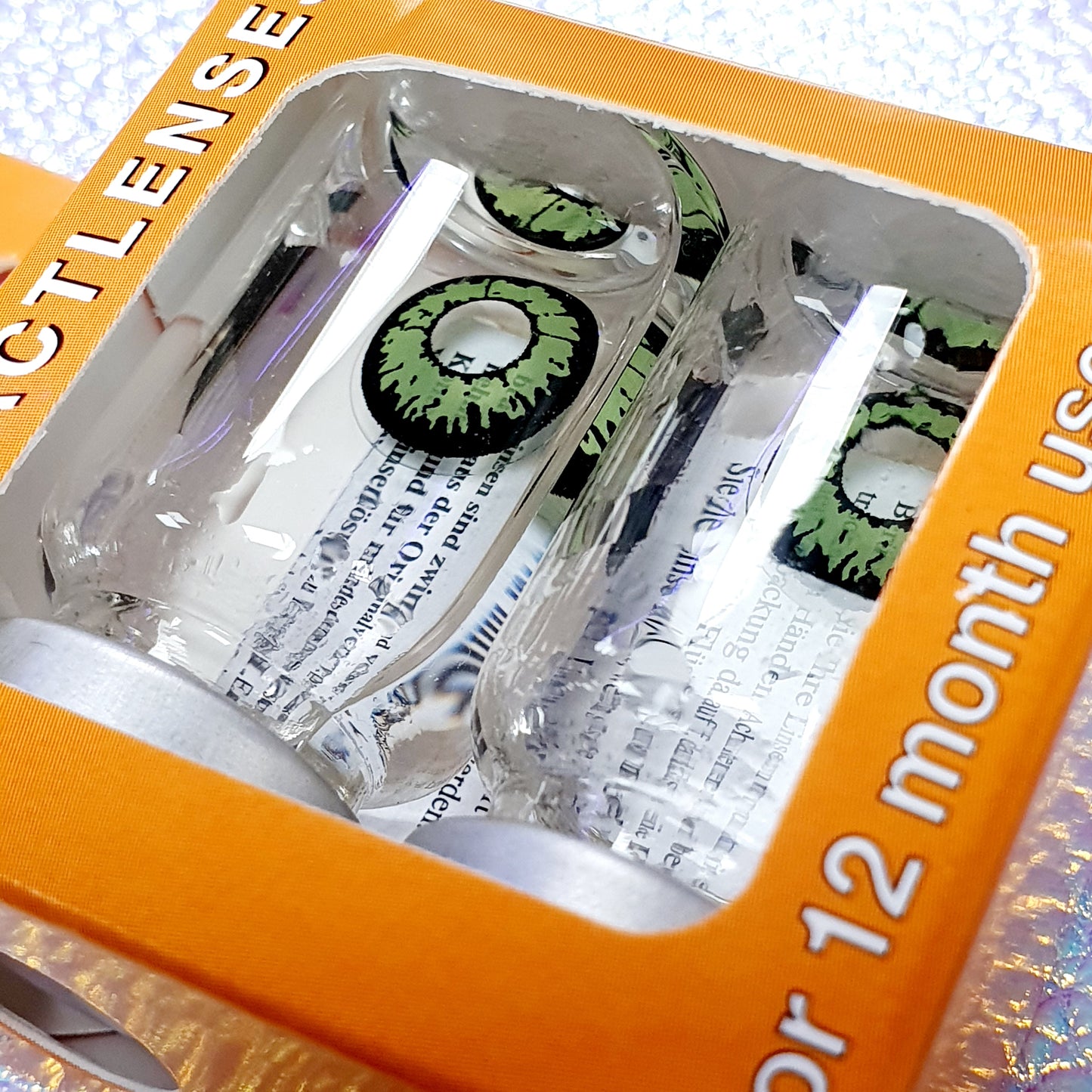 Piilolinssit 12kk, Manga Green