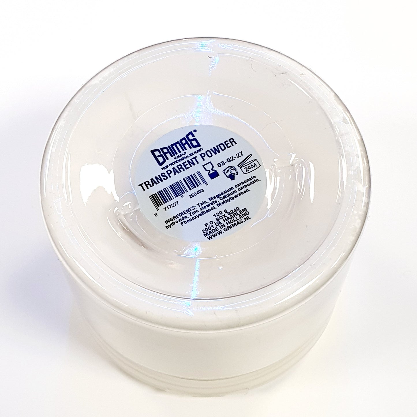 GRIMAS Transparent Powder 120gr (väritön irtopuuteri)
