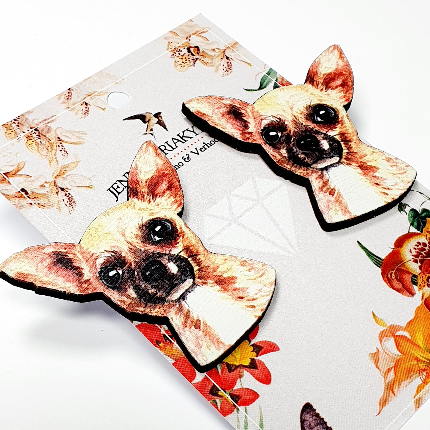 JenniMariaKyllikki korvakorut Chihuahua