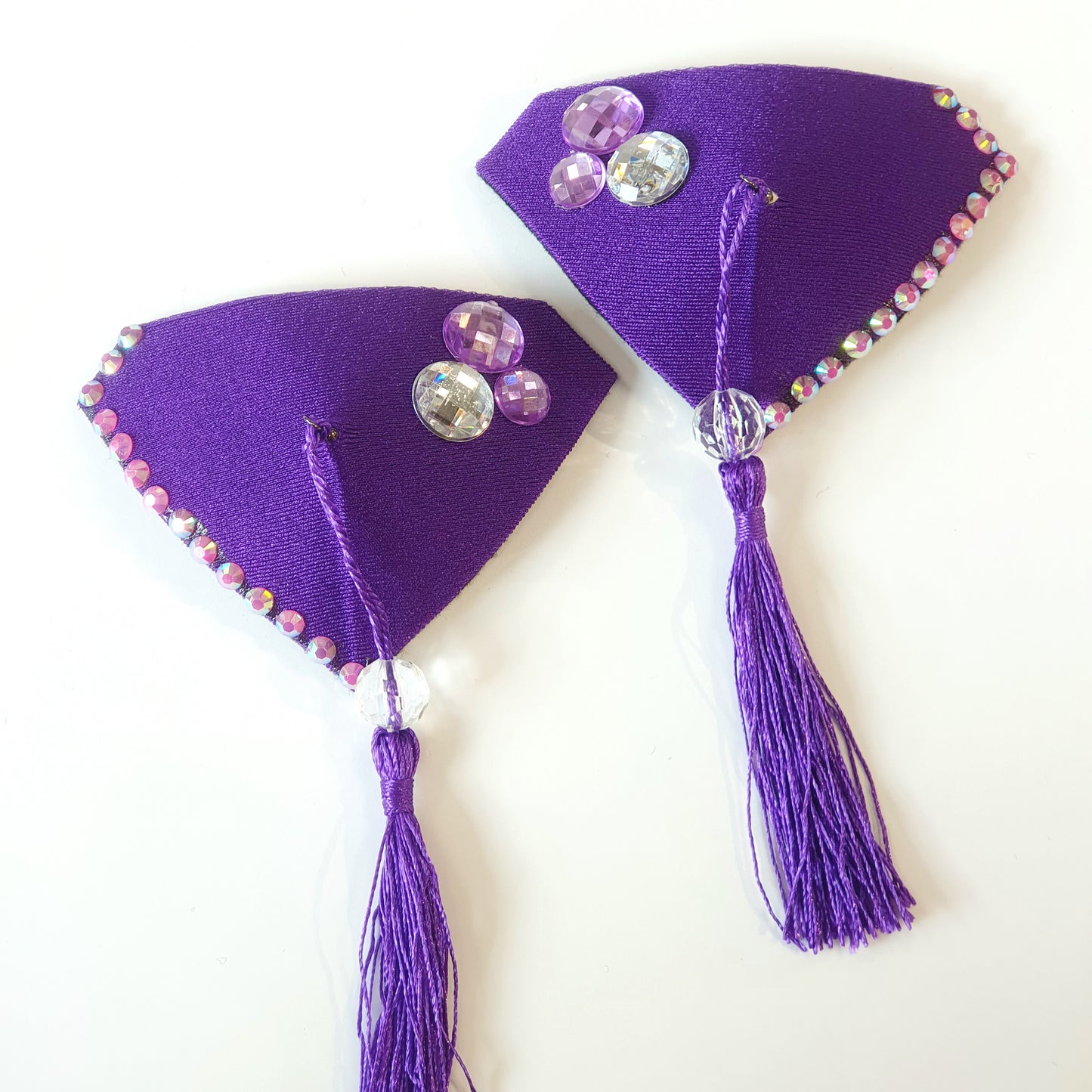 Cora Garnet tasselit Purple Diamond, koko M