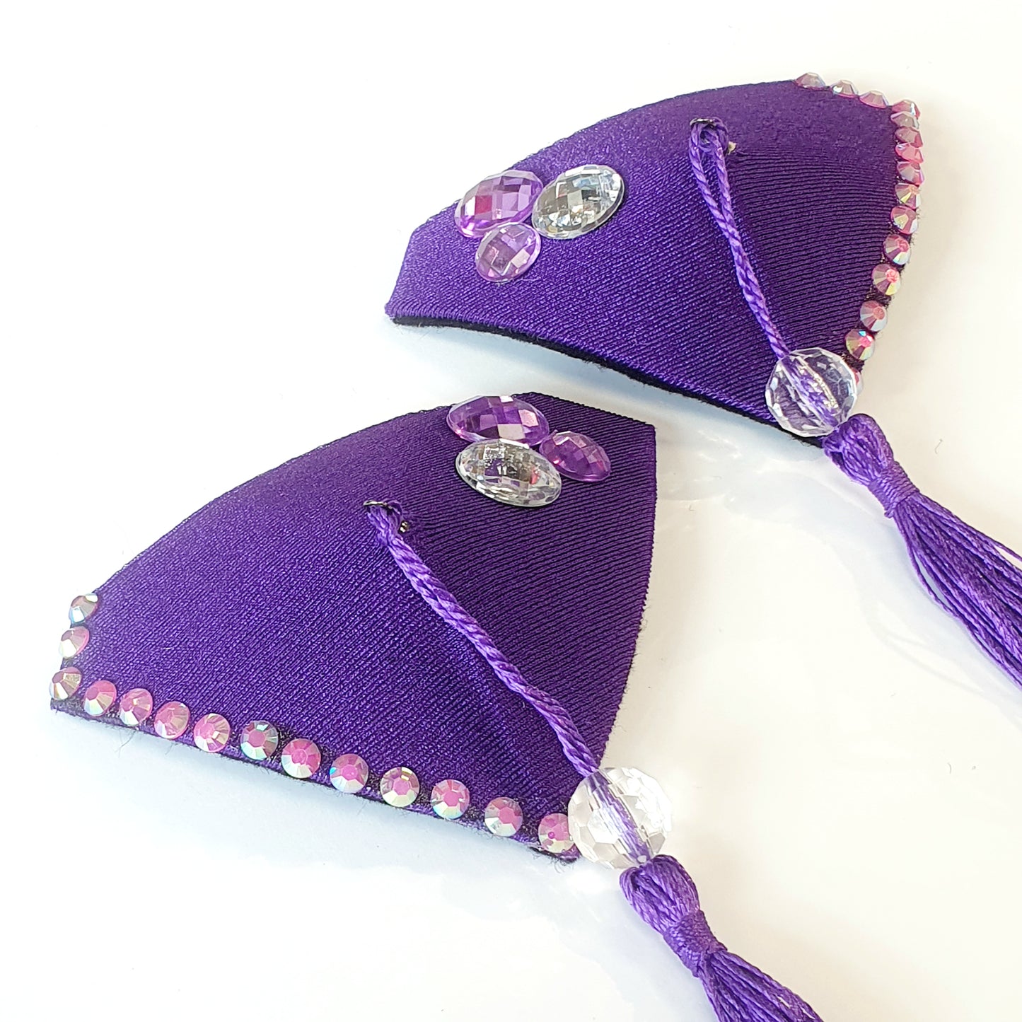 Cora Garnet tasselit Purple Diamond, koko M