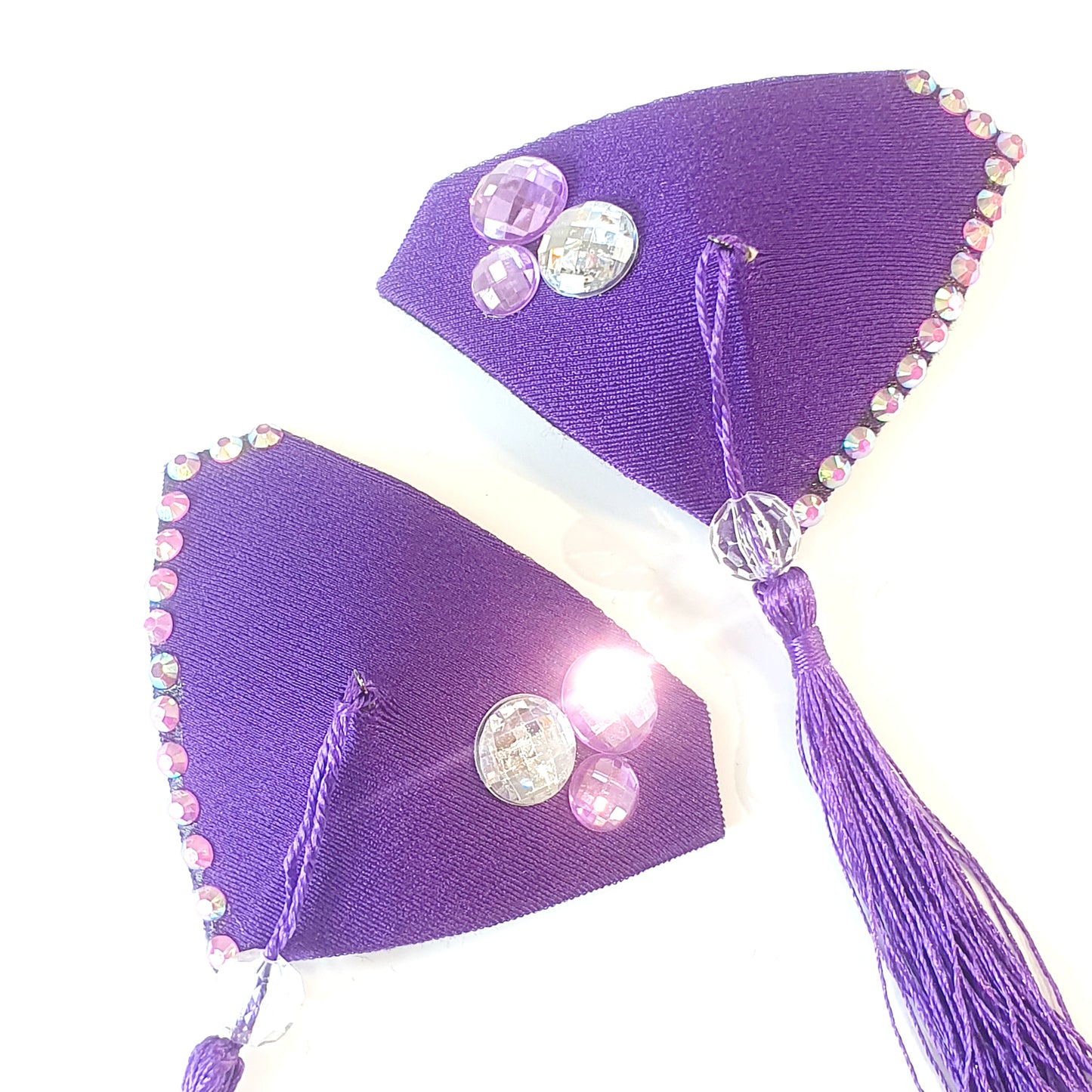 Cora Garnet tasselit Purple Diamond, koko M