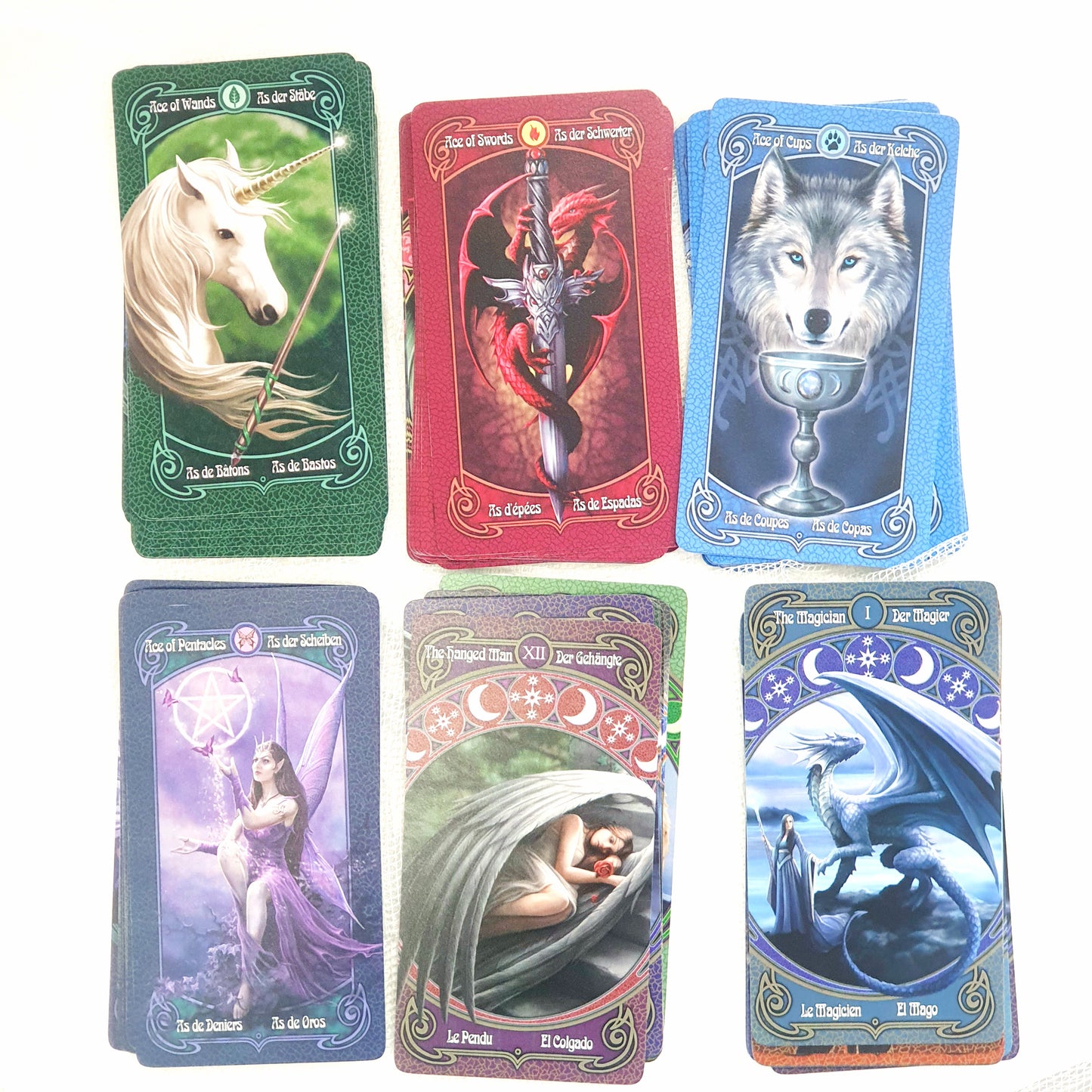 Tarotkortit Legends by Anne Stokes