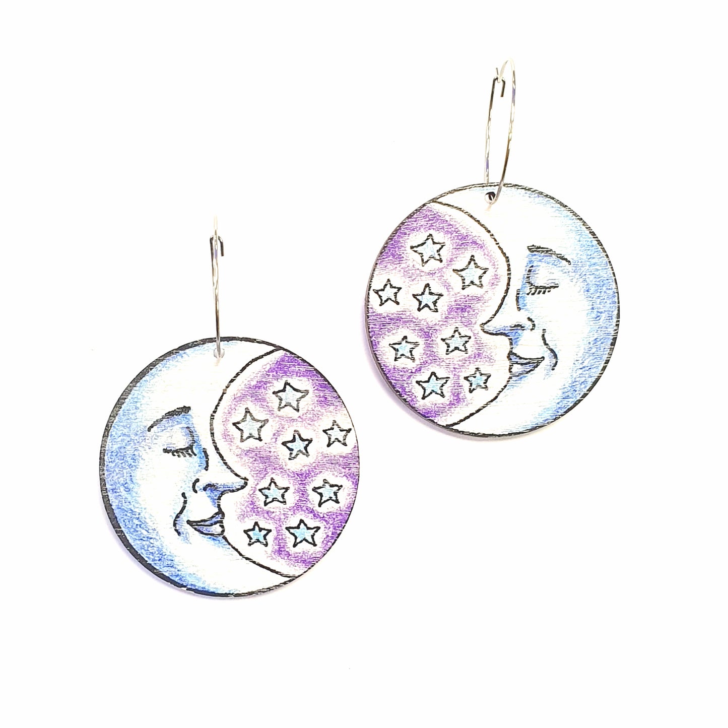 RUFFLE ARMY korvakorut Sleepy Moon, rengas