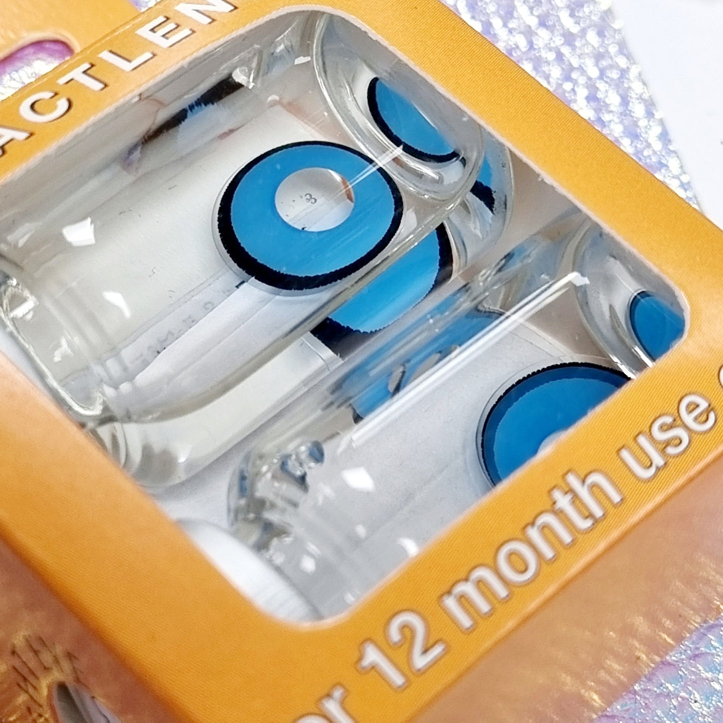Piilolinssit 12kk, Turquoise Manson