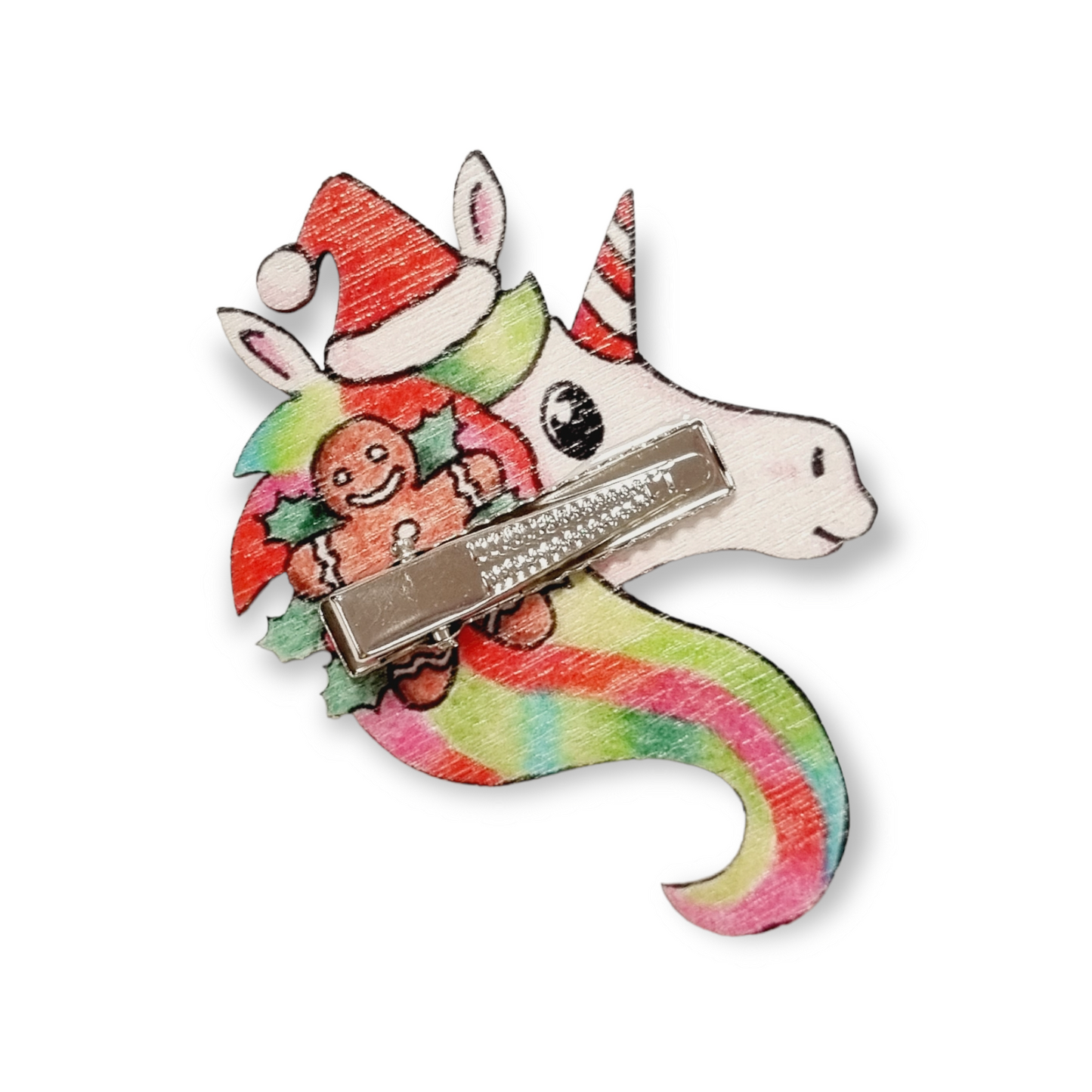 RUFFLE ARMY hiusklipsi Jouluyksisarvinen