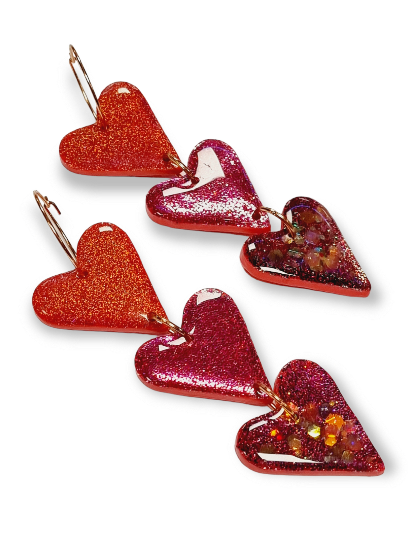 Up The Wazoo korvakorut Sweety, red love