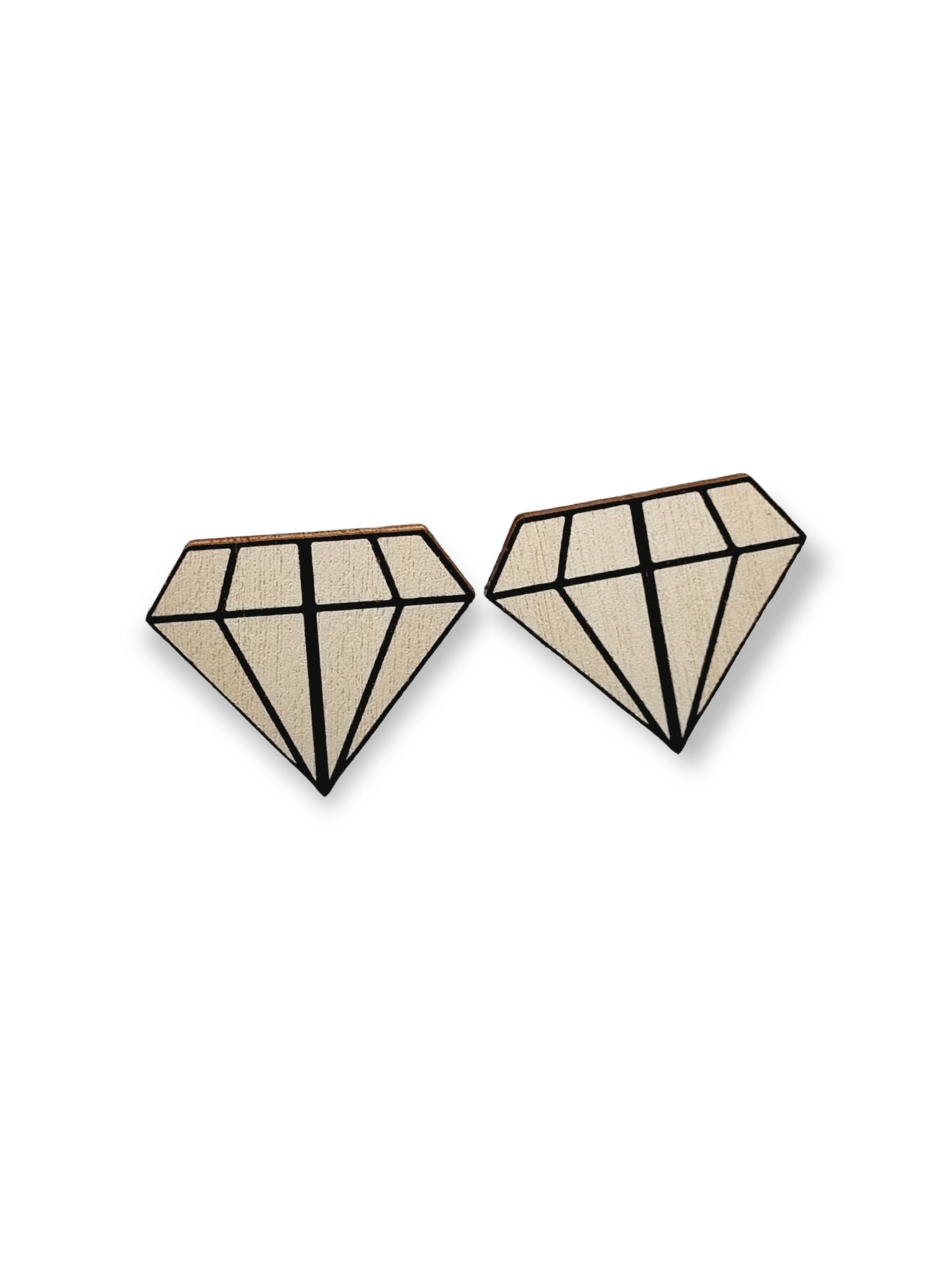 Bupu nappikorvakorut Timantti, lumi