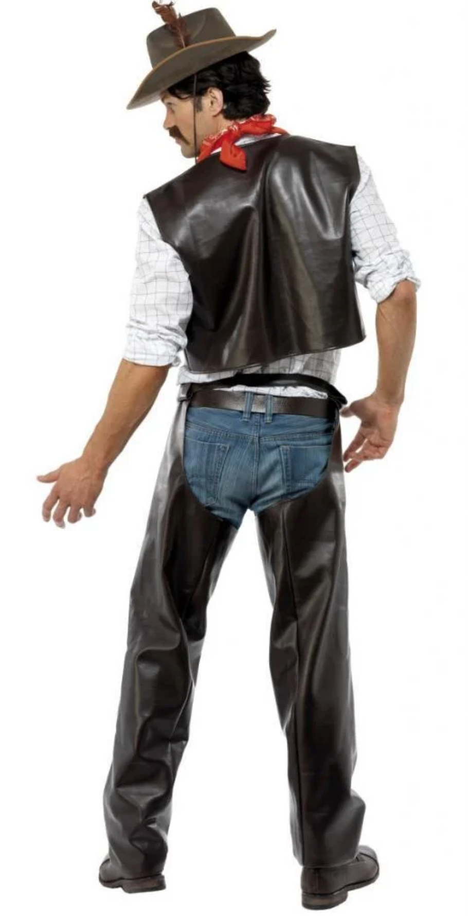 Village Cowboy (chapsit, liivi, bandana ja tähti)