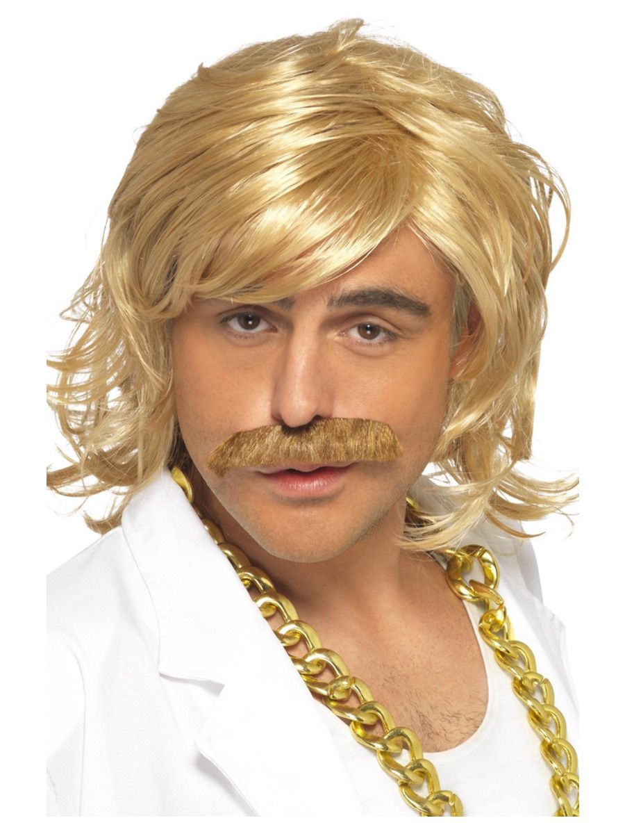 Game Show Host peruukki ja viikset