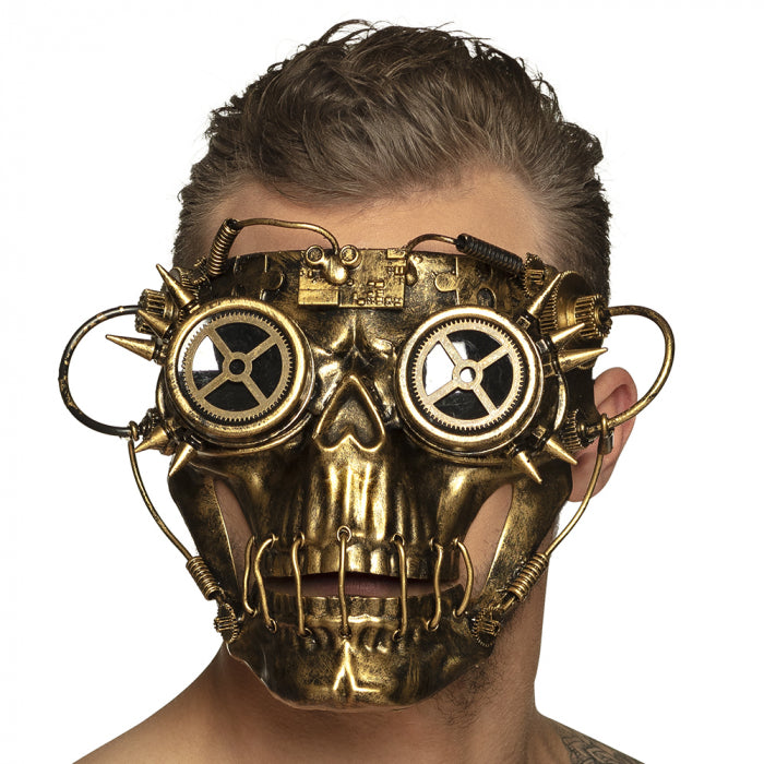 Steampunk naamari Skullpunk