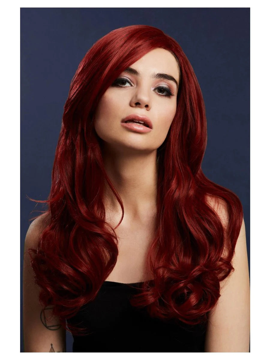 Fever peruukki Khloe, ruby red