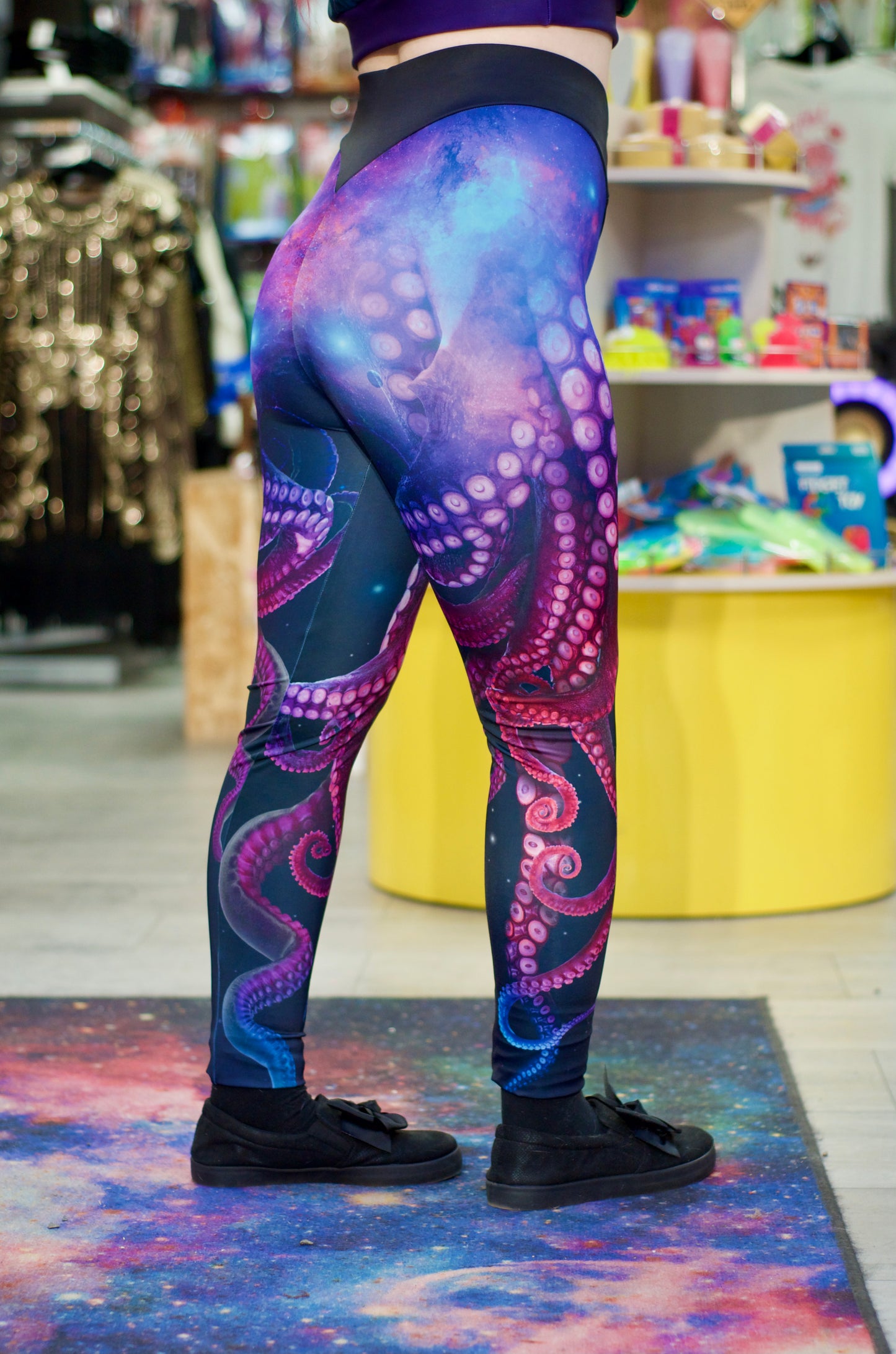 Legginsit Octopus, extrakorkea vyötärö