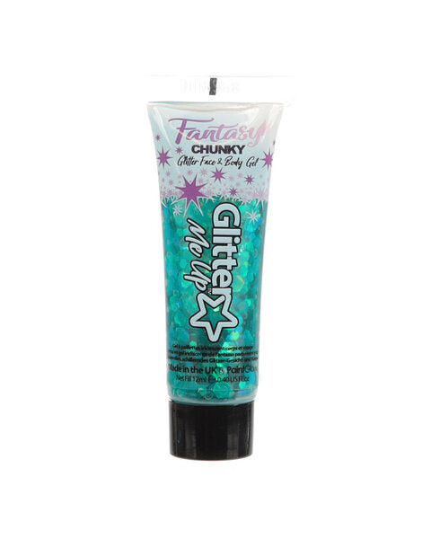 PaintGlow Iridescent Chunky Glitter Gel, Leprechaun Luck
