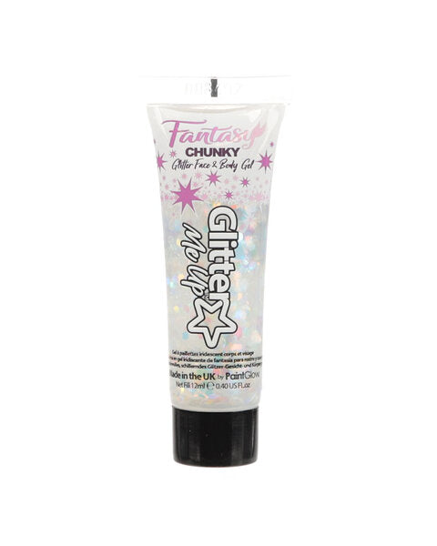 PaintGlow Iridescent Chunky Glitter Gel, Unicorn Dreams