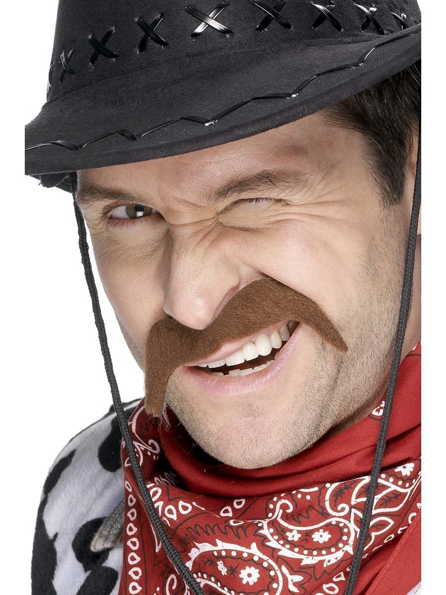 Viikset Cowboy, ruskea