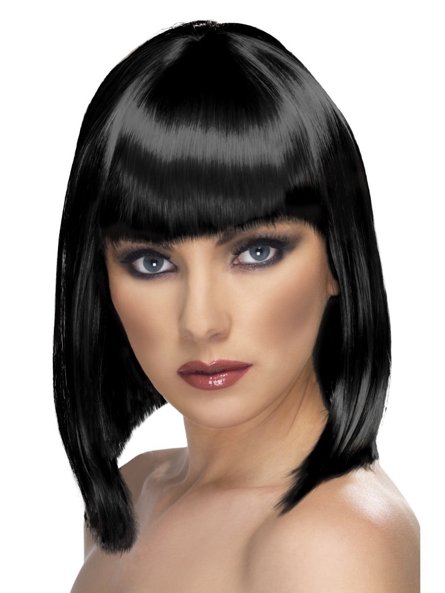Peruukki Glam, musta
