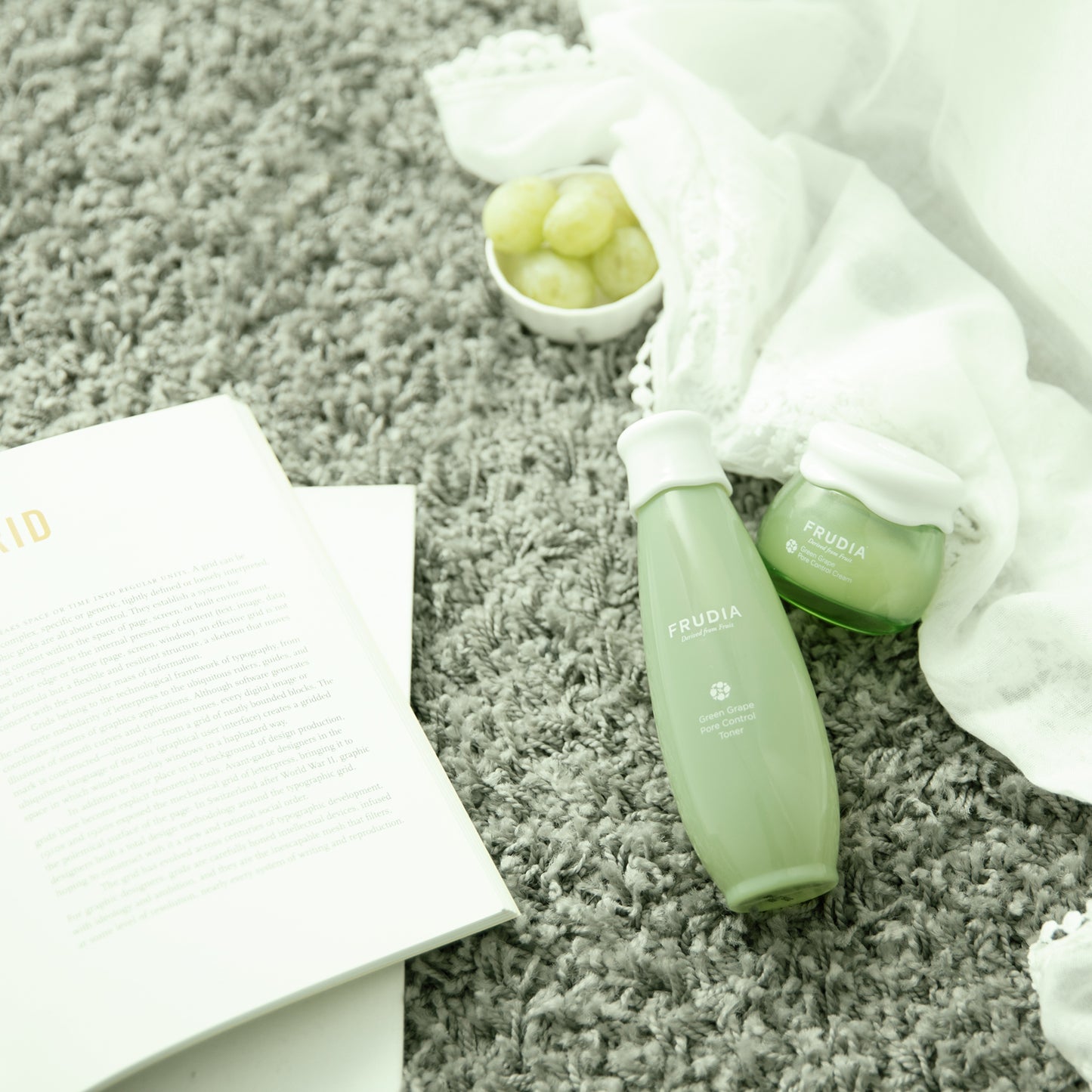 FRUDIA Green Grape Pore Control Toner (kasvovesi epäpuhtaalle iholle)