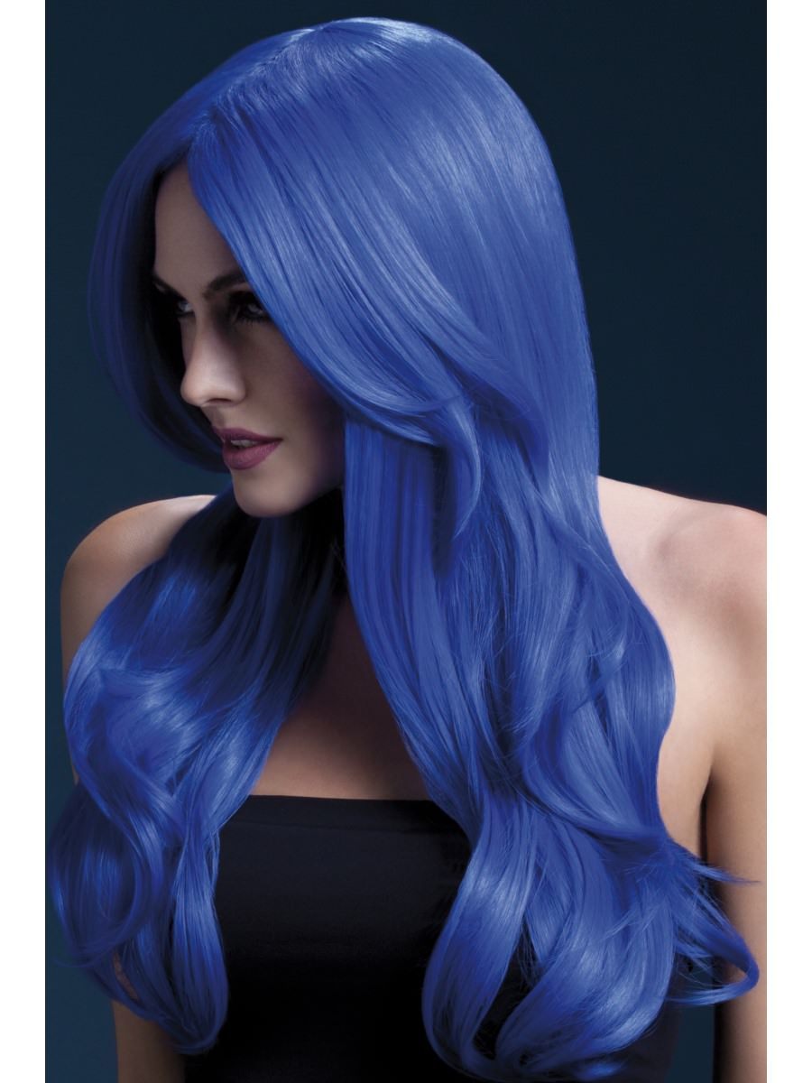 Fever peruukki Khloe, neon blue