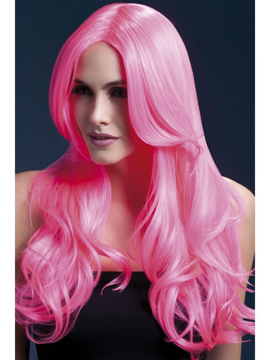 Fever peruukki Khloe, neon pink
