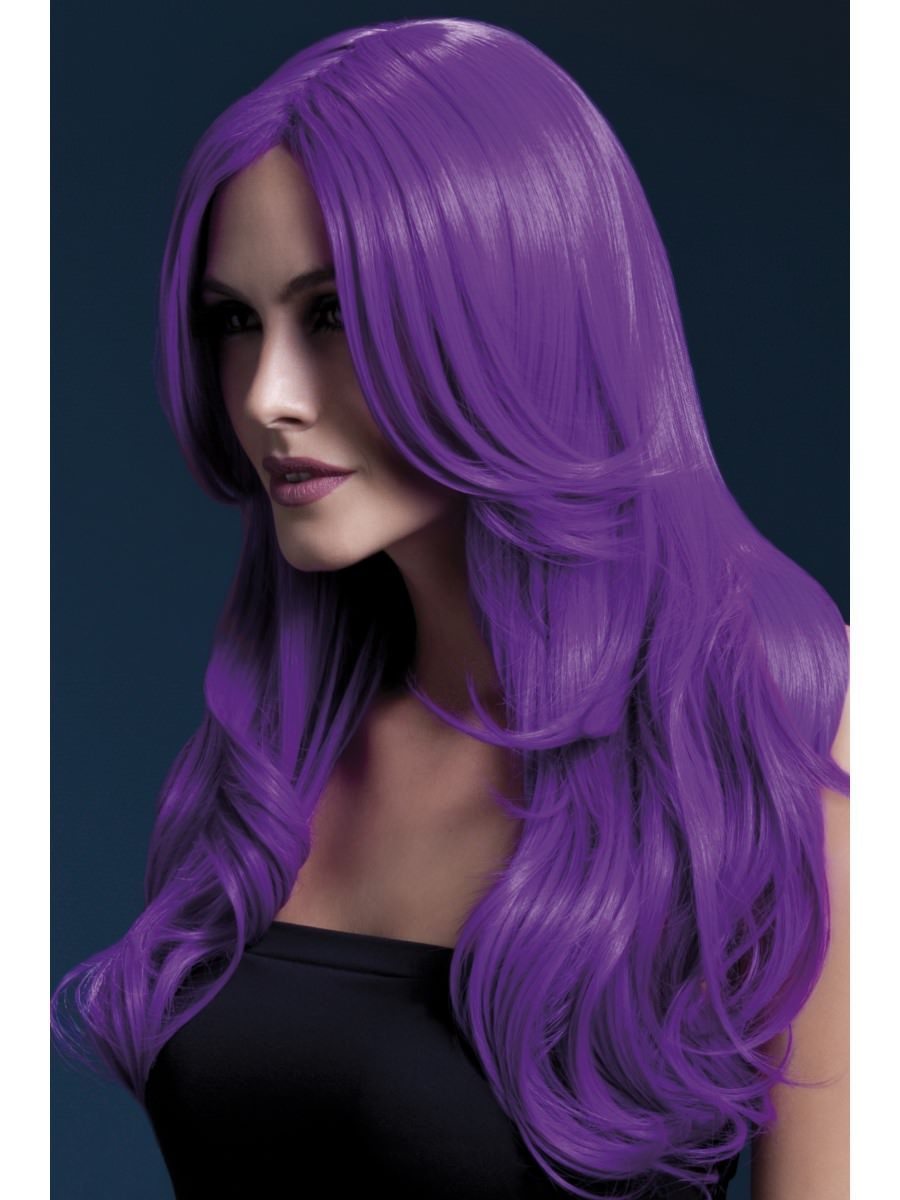 Fever peruukki Khloe, neon purple