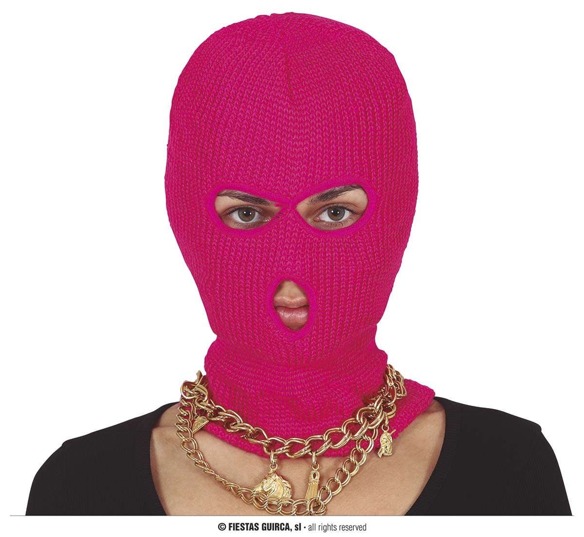 Pinkki balaclava
