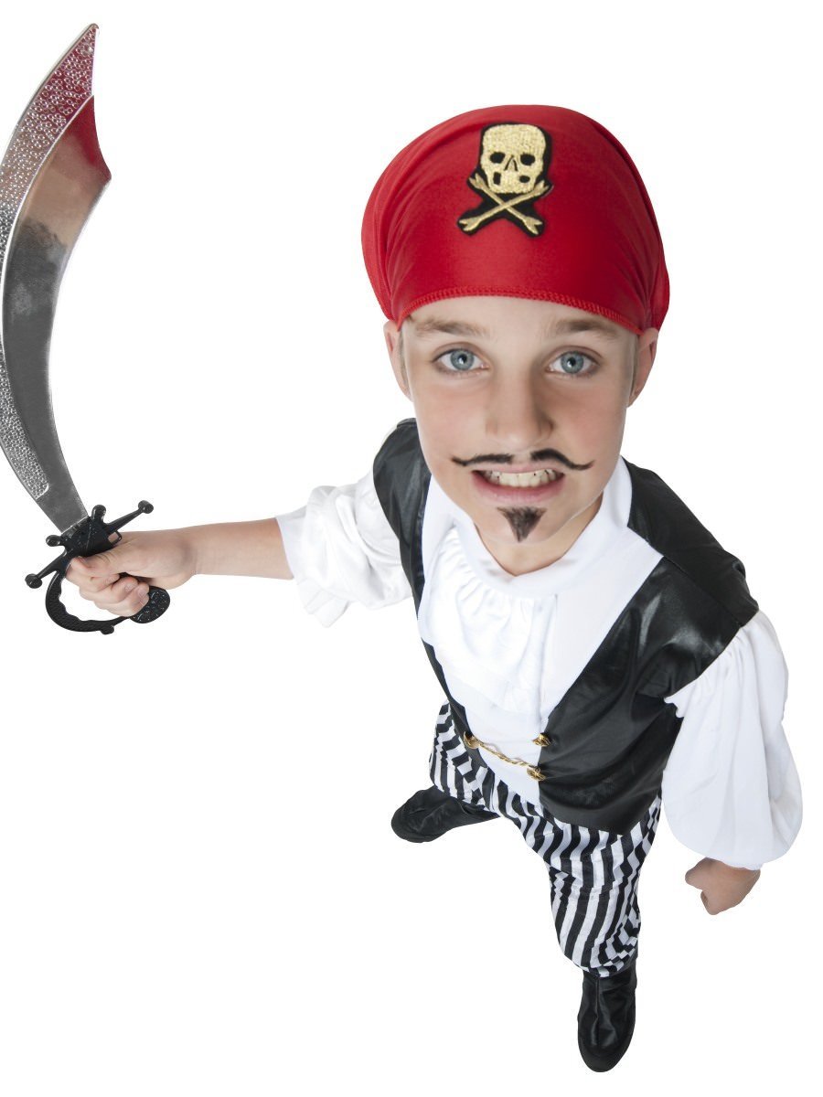 Merirosvoasu, lasten koot