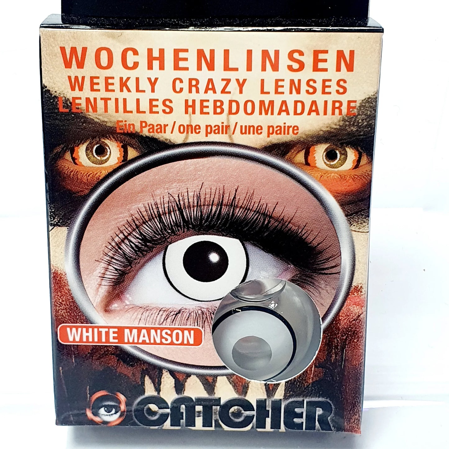 Piilolinssit 1 vko, White Manson