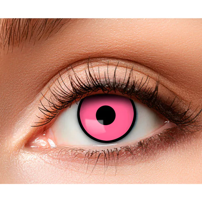 Vaaleanpunaiset ja violetit piilolinssit