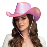 Cowboyhattu Pearlescent, vaaleanpunainen