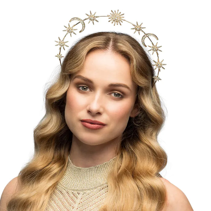 Metallinen tiara Halo Calypso